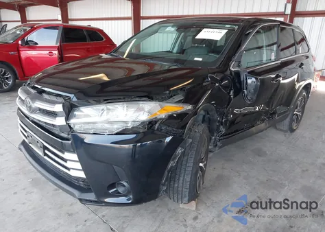 2019 Toyota Highlander Le из США, поврежденный, VIN 5TDZZRFH2KS318572